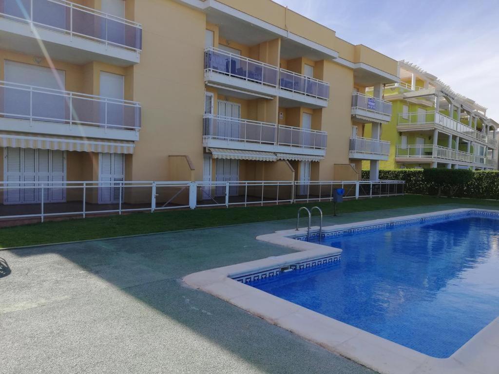 Apartamento Nat En Primera Linea De Playa Playa De Xeraco Exteriör bild