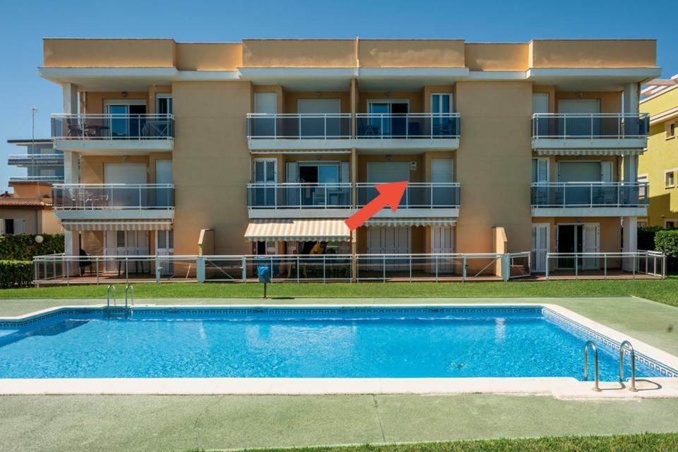 Apartamento Nat En Primera Linea De Playa Playa De Xeraco Exteriör bild